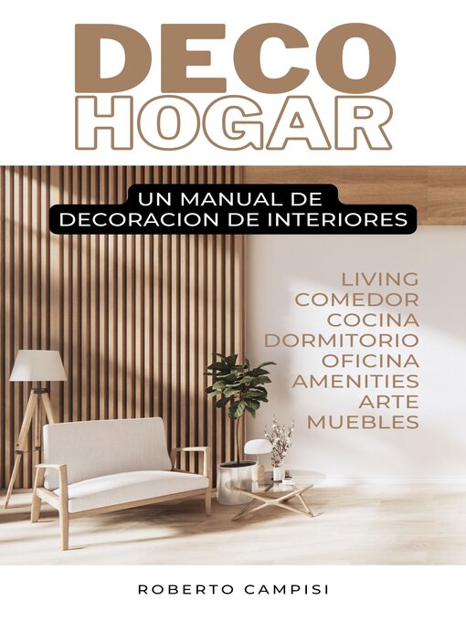 Title details for DECO HOGAR by Cayetano Roberto Campisi - Available